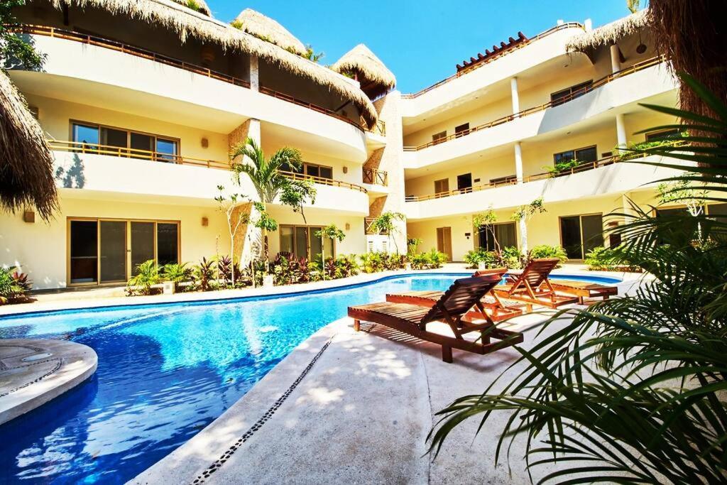 Puerta Zama - Luxury Apartments Тулум Екстер'єр фото